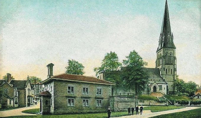 Edensor-then-and-now