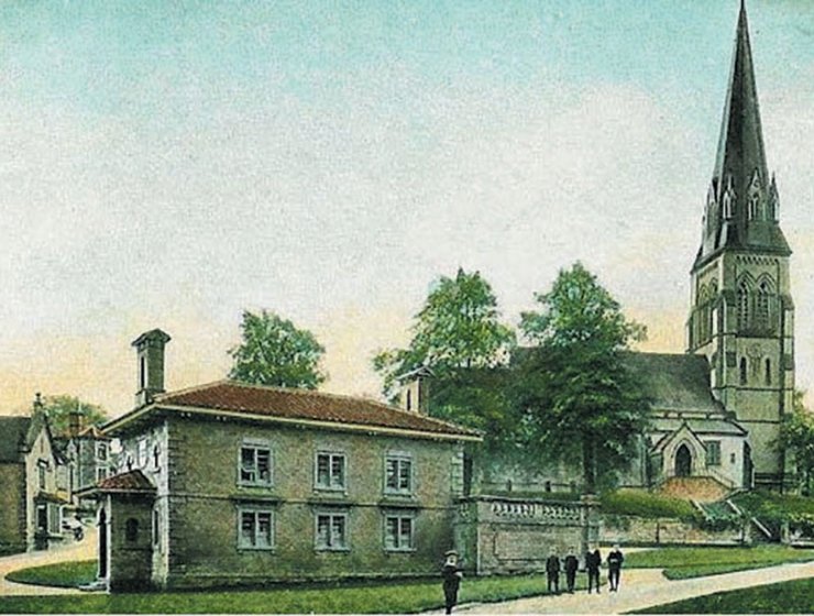 Edensor-then-and-now