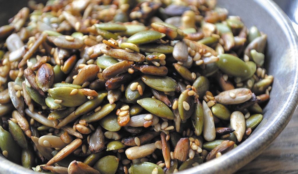 Toasted-seed-salad recipe