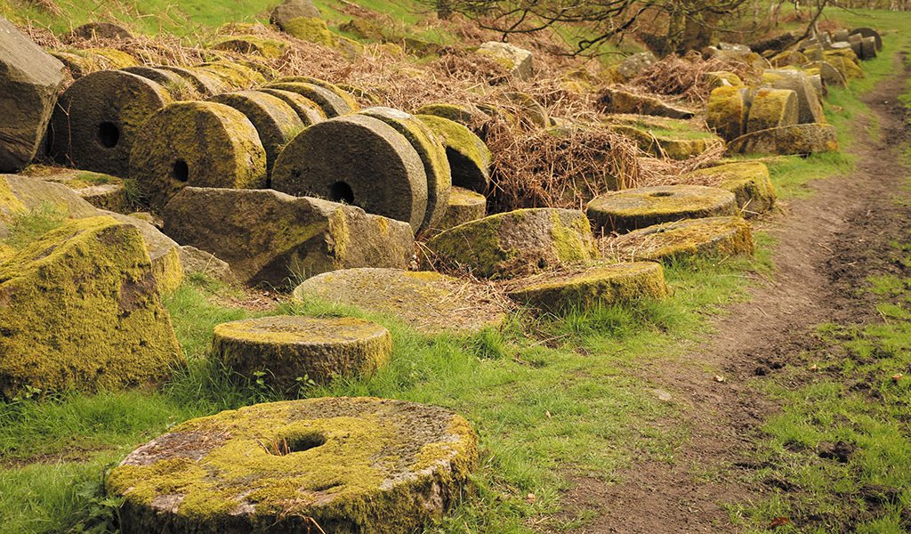 Bolehill-Quarry, Derbyshire Millstones