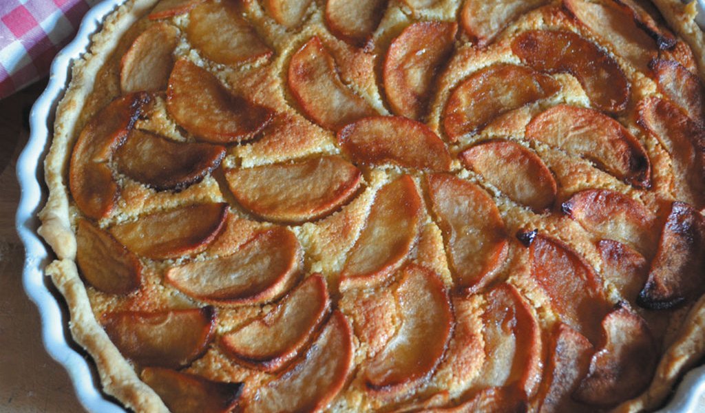 Apple-Frangipan-Tart