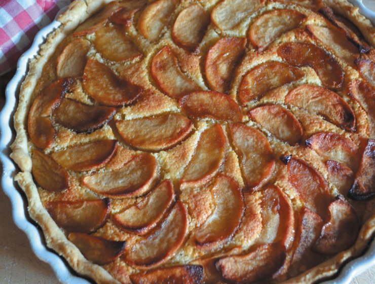 Apple-Frangipan-Tart