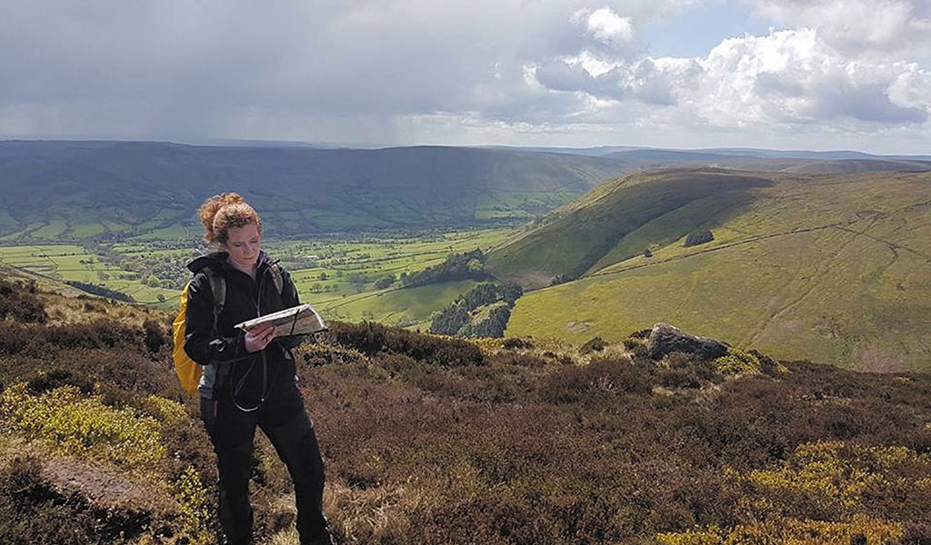 Renuka-Russell-map-reading-at-Edale