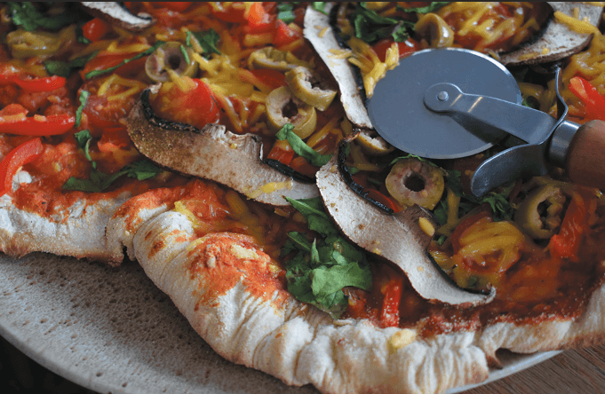 Vegan pizza