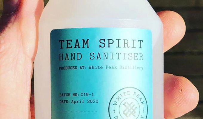 White Peak Distillery Hand Sanitiser