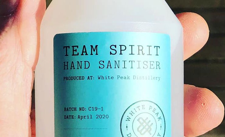 White Peak Distillery Hand Sanitiser