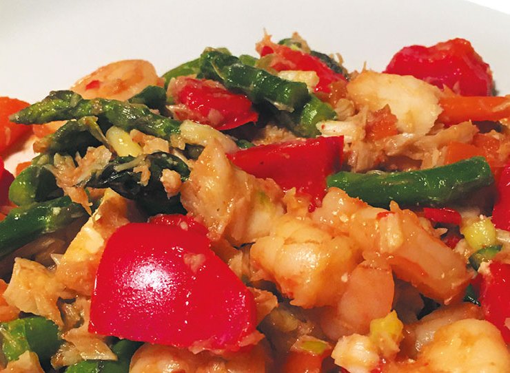 Thai-Prawn-Dish