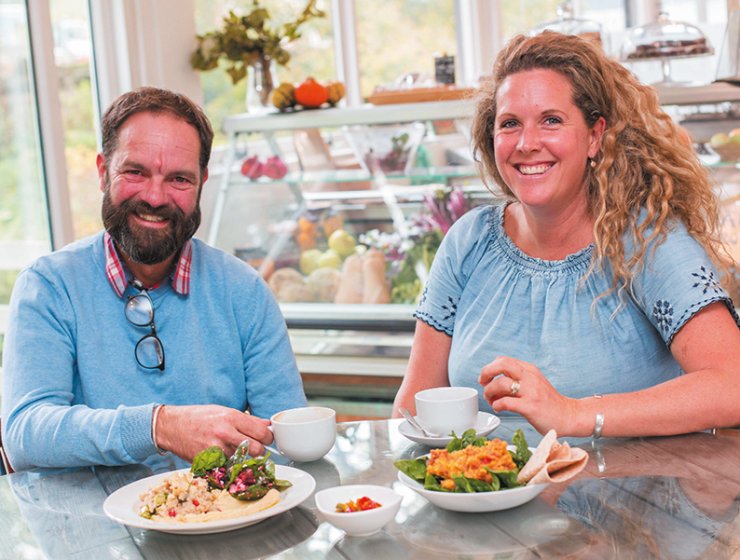 Lauren and Ralph Wilson at Riverside Kitchen