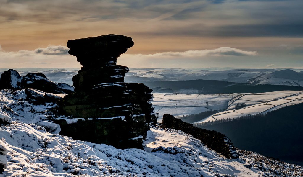 The Salt Cellar on Derwent Edge