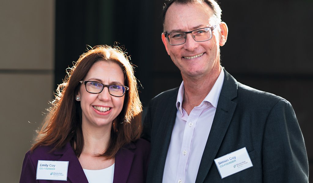 Emily and Simon Coy. Pictures by Helen Rowan Photography.
