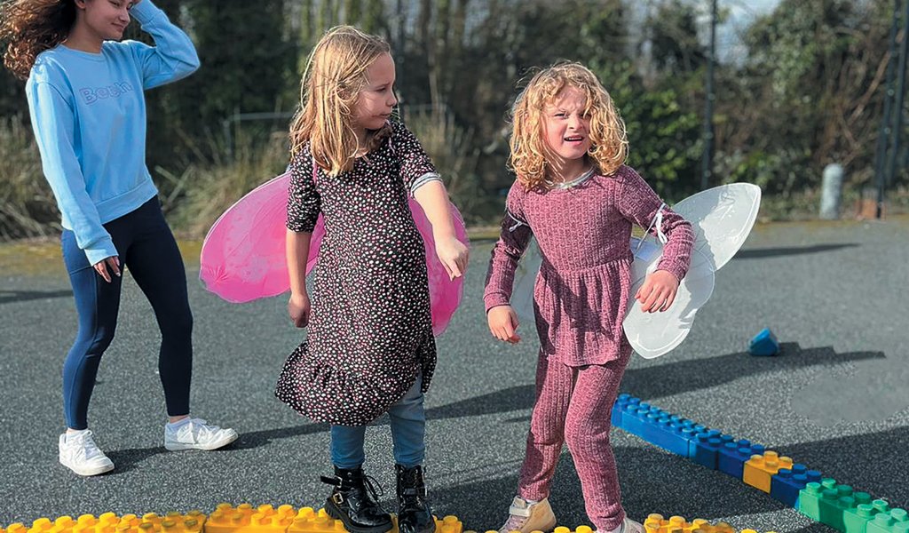 Children enjoying themselves at FairPlay in Chesterfield.