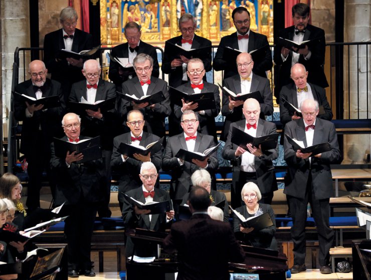 A 2023 performance by Chesterfield Philharmonic Choir.