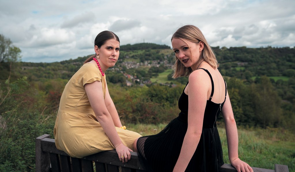 Ele McKenzie (left) and Ada Player star in Peaked.