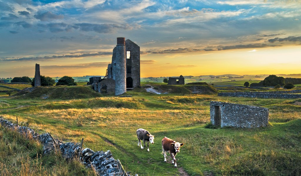 The Magpie Mine at sunset