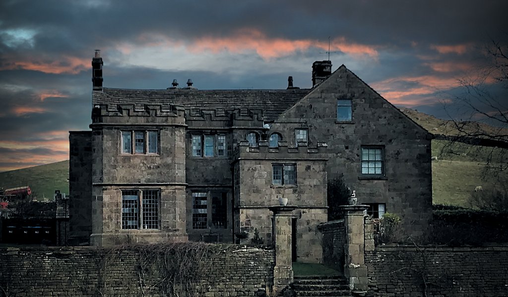 Highlow Hall, near Hathersage, has been called ‘the most haunted house in Derbyshire’.