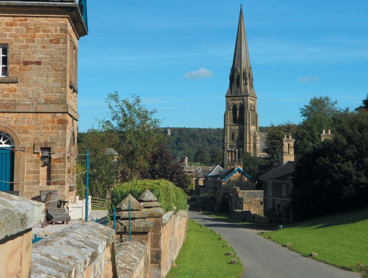 Edensor – such a pretty village. Picture by Brian Smith.