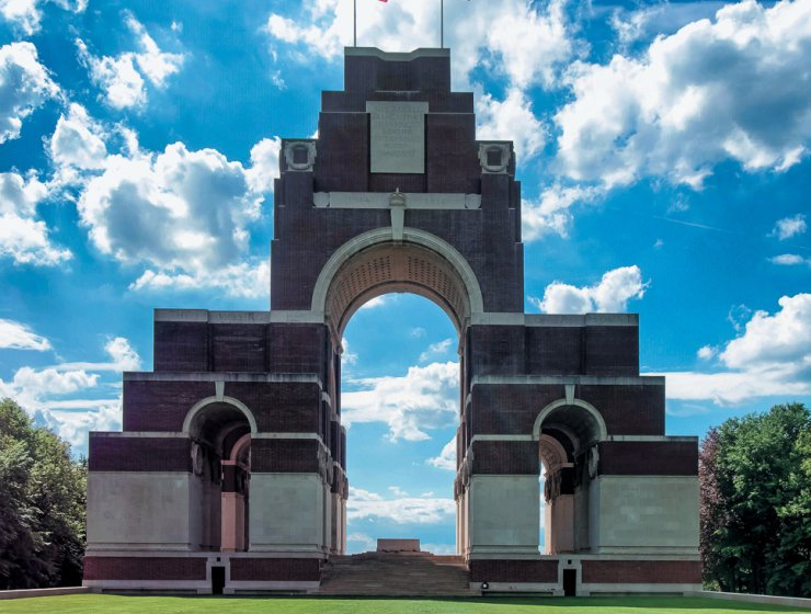 The Thiepval Memorial in France. Picture by Rolf Kranz, courtesy of Wikimedia Commons.