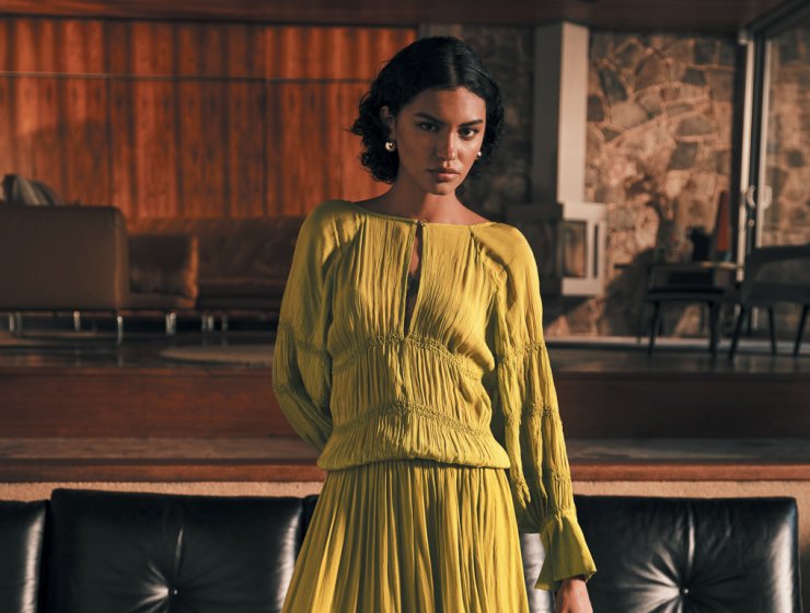 Lime green maxi dress, £130, River Island. www.riverisland.com