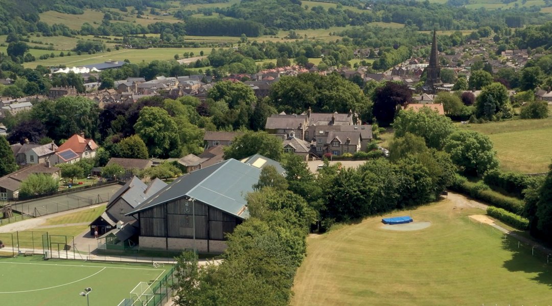 S. Anselm’s School nestles above Bakewell in the Derbyshire Dales