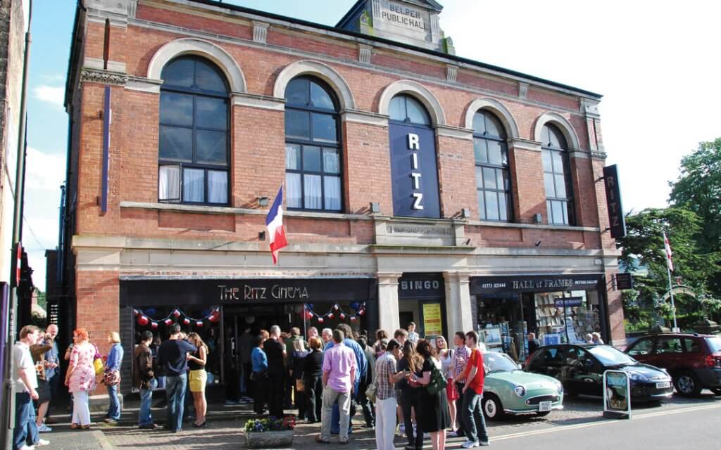 The Ritz cinema today. Pictures courtesy of The Ritz Cinema, Belper