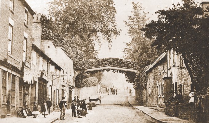 The ornate bridge once used to take food from Strutt’s manor house to parties in the gardens across the road. Picture courtesy of Adrian Farmer