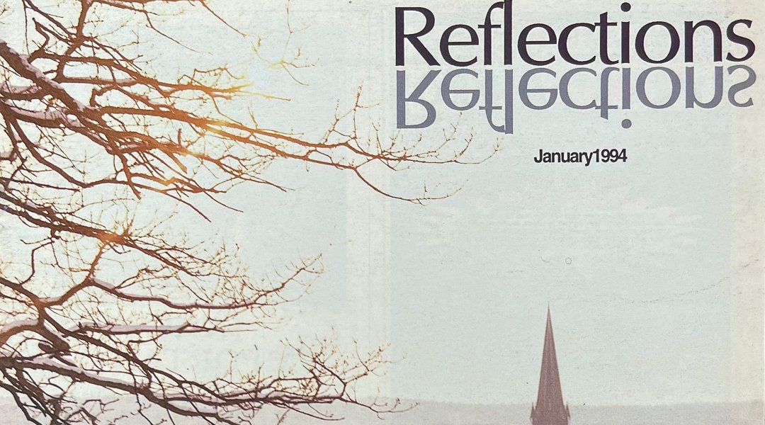 Reflections Magazine January 1994 Cover