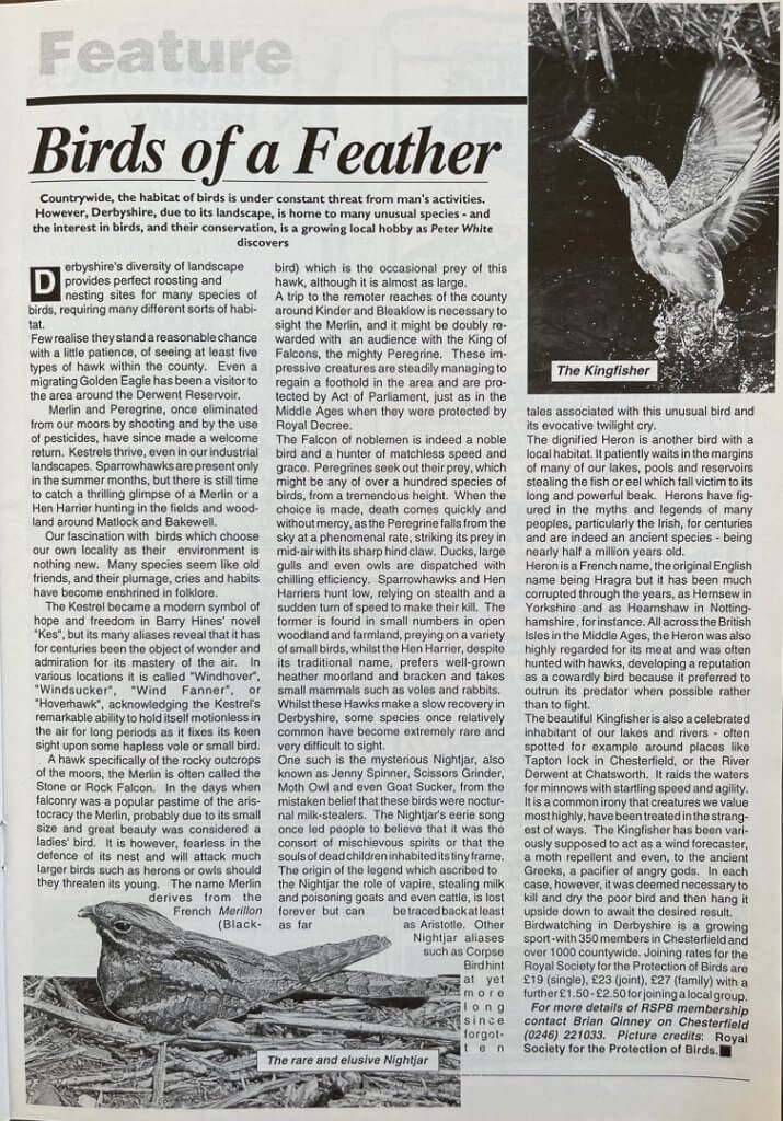 Reflections Magazine January 1994 Feature