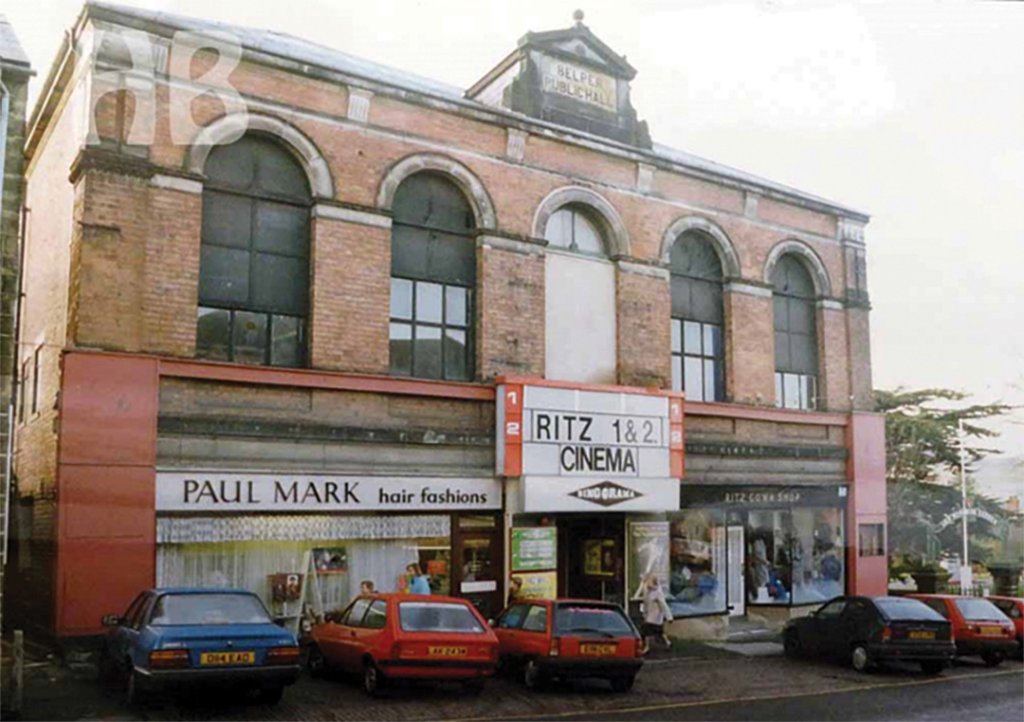 The Ritz in Belper before it closed c.1992. Picture courtesy of Belper Historical Society