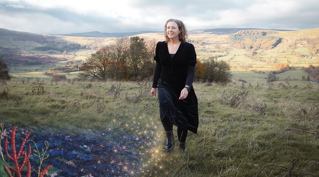 Anna Caig in the Peak District. Original picture: Kate Plumridge