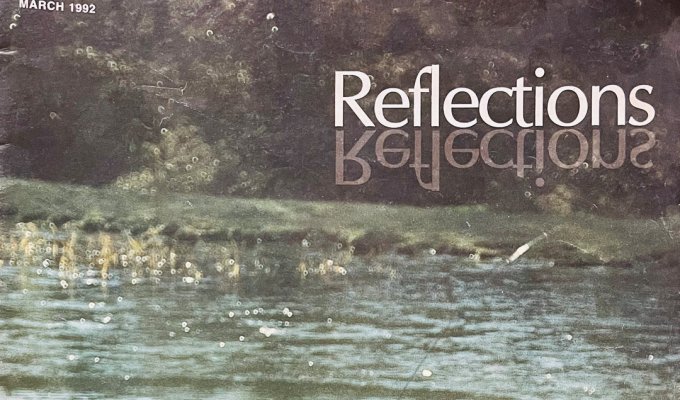 Reflections Magazine Cover March 1992