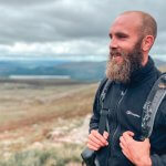 Ben Dalton in training for his Peak District challenge