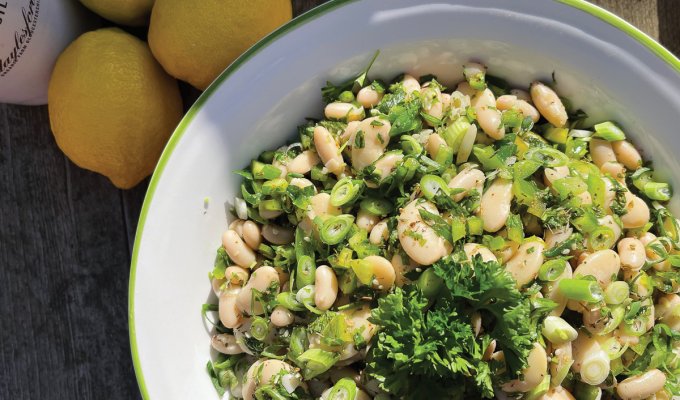 Big sharing salads are perfect for family-style feasting