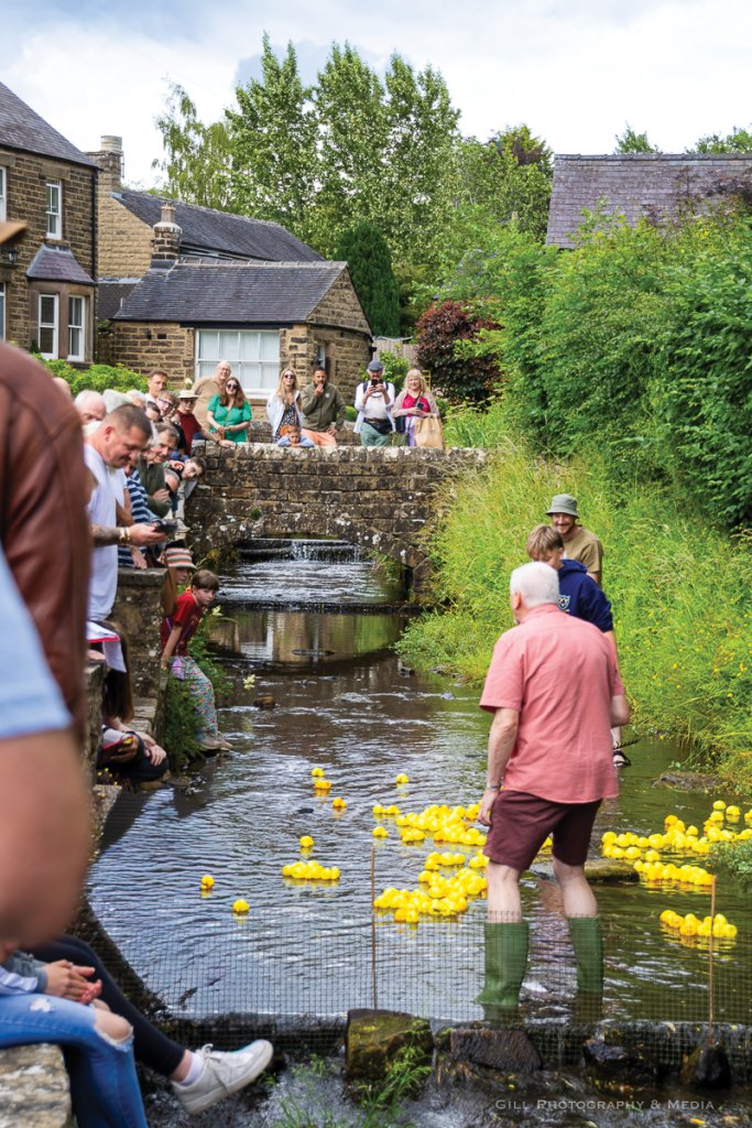 Beeley in Bloom duck race