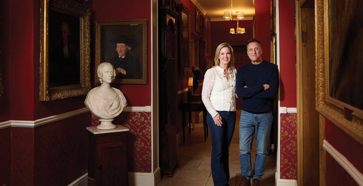 Chris and Andi Harvey at Hopton Hall. Picture: Ian Daisley Photography