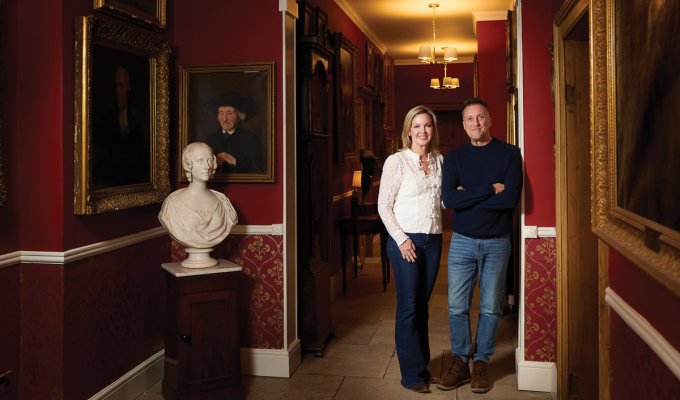 Chris and Andi Harvey at Hopton Hall. Picture: Ian Daisley Photography