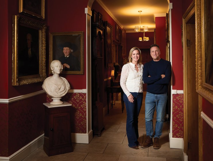 Chris and Andi Harvey at Hopton Hall. Picture: Ian Daisley Photography
