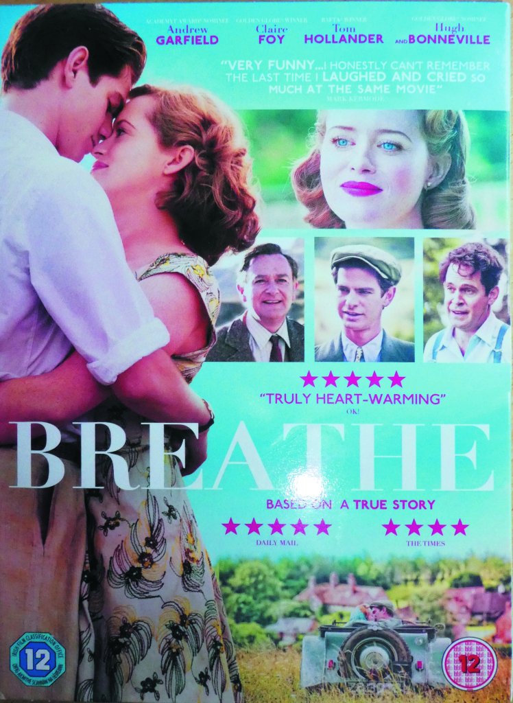 Breathe is the film produced by Jonathan Cavendish about his father’s life. It premiered in 2017 to great acclaim.