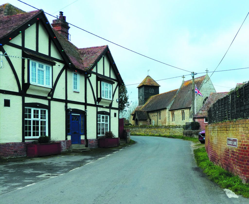  Drayton St Leonard, the Oxfordshire village where Robin Cavendish lived from 1960 until his death in 1994.
