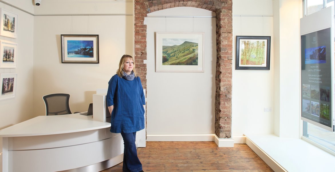 Gallery director Ruth Matthews. Picture: Ian Daisley Photography
