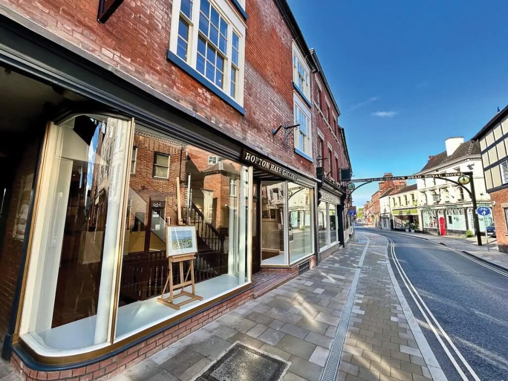 The gallery on St John Street Ashbourne. Picture: Ruth Matthews