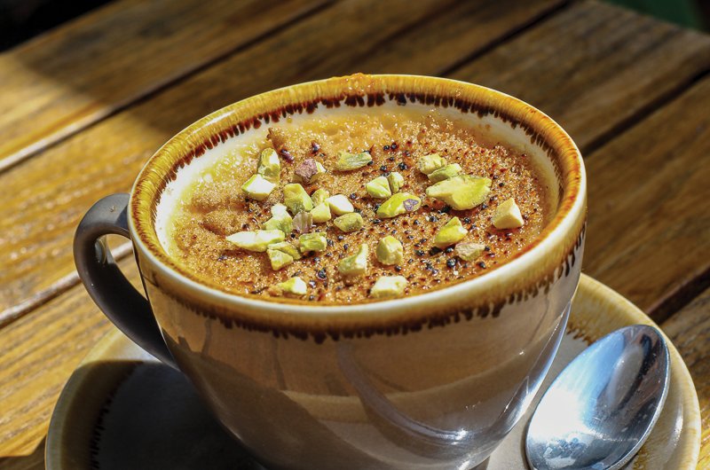Ube Matcha Crème Brûlée