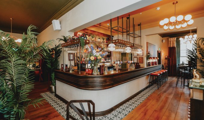 The Charleston embraces the grandeur of the former bank building