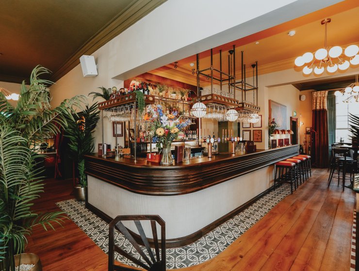 The Charleston embraces the grandeur of the former bank building