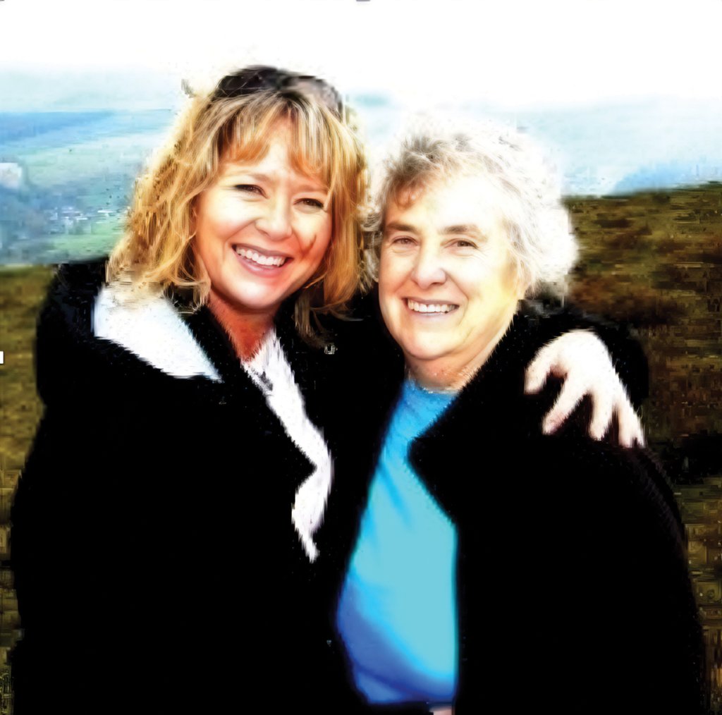 Annie Howe and her mum