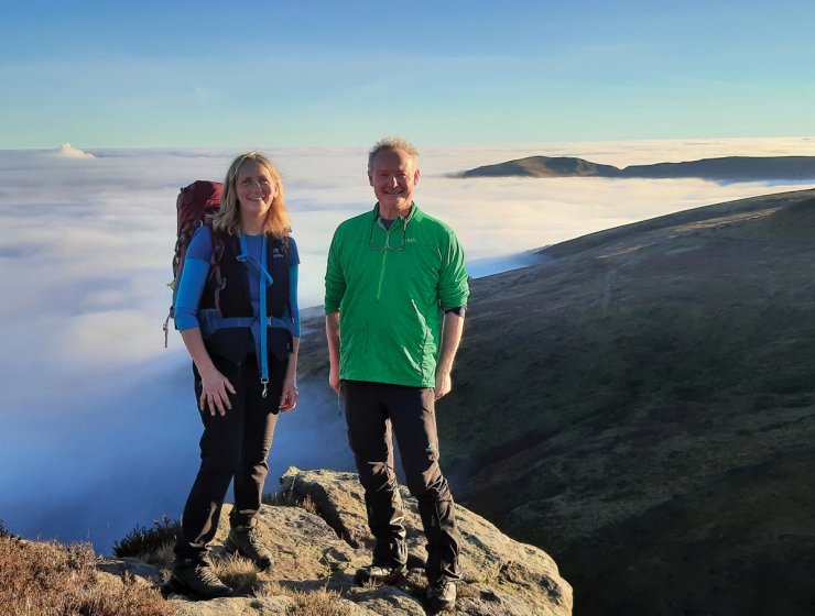 Guides Rachel Bolton and Richard Tower