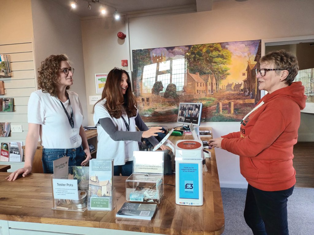 A warm welcome awaits at Eyam Museum. Picture: Eyam Museum