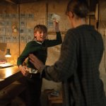 A scene from Bad Apples, with Eddie Waller as angry pupil Danny and Saoirse Ronan as his teacher, Maria. Picture: Pulse Films / Paramount UK