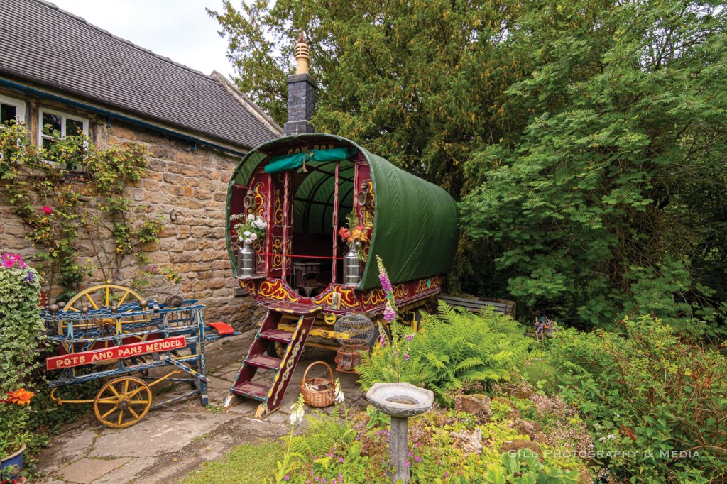 Derbyshire Gypsy Liaison Group’s restored waggon. Picture: Andy Gill
