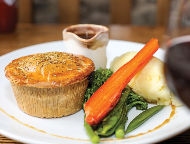 The Bulls Head Inn at Foolow – delicious food